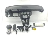 Airbag set with panel