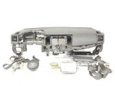 Airbag set with panel
