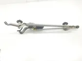 Front wiper linkage and motor