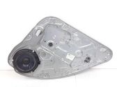 Rear door manual window regulator