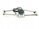 Front wiper linkage and motor