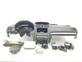 Airbag set with panel