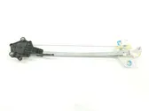 Rear door window regulator with motor