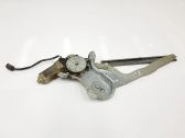 Rear door window regulator with motor