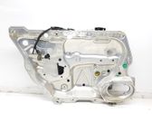 Rear door manual window regulator