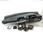 Airbag set with panel