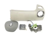 Airbag set with panel