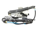 Rear door manual window regulator