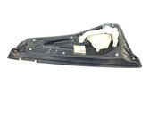 Rear door window regulator with motor