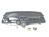 Airbag set with panel