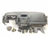Airbag set with panel