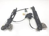 Rear door manual window regulator
