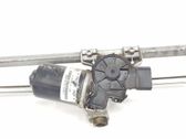 Front wiper linkage and motor