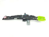 Rear door window regulator with motor