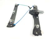 Front door window regulator with motor