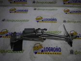 Front wiper linkage and motor