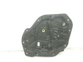 Rear door window regulator with motor
