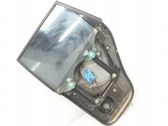 Rear door window regulator with motor