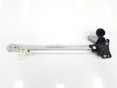 Rear door window regulator with motor