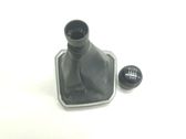 Gear lever shifter trim leather/knob