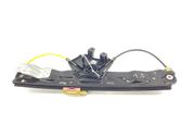 Rear door manual window regulator
