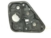Rear door manual window regulator