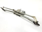 Front wiper linkage and motor