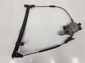 Front door window regulator with motor