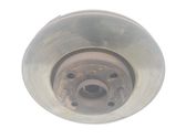 Front wheel hub spindle knuckle