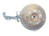 Front wheel hub spindle knuckle