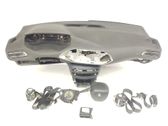 Airbag set with panel