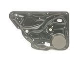 Rear door manual window regulator