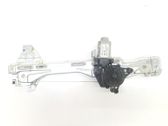 Rear door manual window regulator