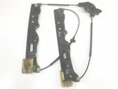 Front door window regulator with motor