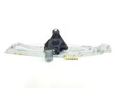Rear door manual window regulator