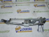 Front wiper linkage and motor