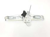 Rear door manual window regulator