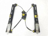 Rear door manual window regulator