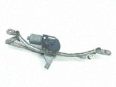 Front wiper linkage and motor