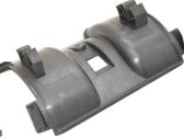 Interior heater climate box assembly housing