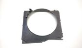 Radiator cooling fan shroud