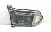 Rear door window regulator with motor