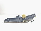 Rear door window regulator with motor
