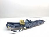 Rear door window regulator with motor