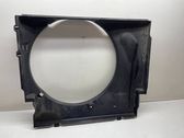 Radiator cooling fan shroud