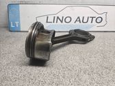 Piston with connecting rod