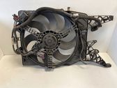 Radiator cooling fan shroud