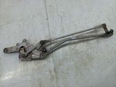 Front wiper linkage and motor