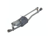 Front wiper linkage and motor