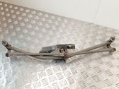 Front wiper linkage and motor
